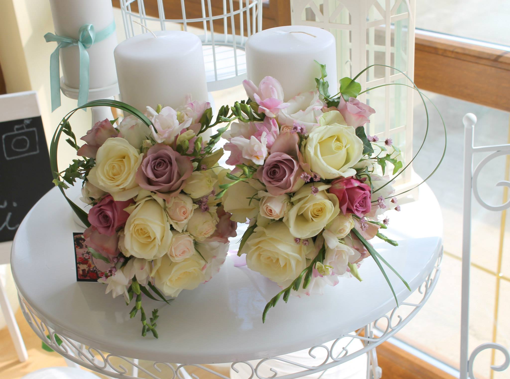 Lumanari de cununie Subtilité enRose