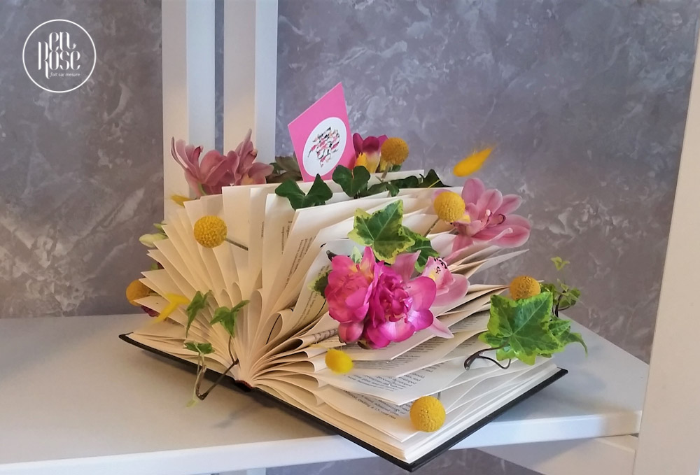 Fiddle suddenly reap Aranjament floral Book of Flowers - enRose