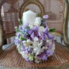 Set de lumânări de botez pentru gemeni