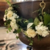 Ghirlandă pentru cristelniță în stil greenery Wild nature