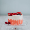 tort cu sirop de trandafiri Rose Red Velvet