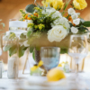 aranjament floral de masă Italian Wedding