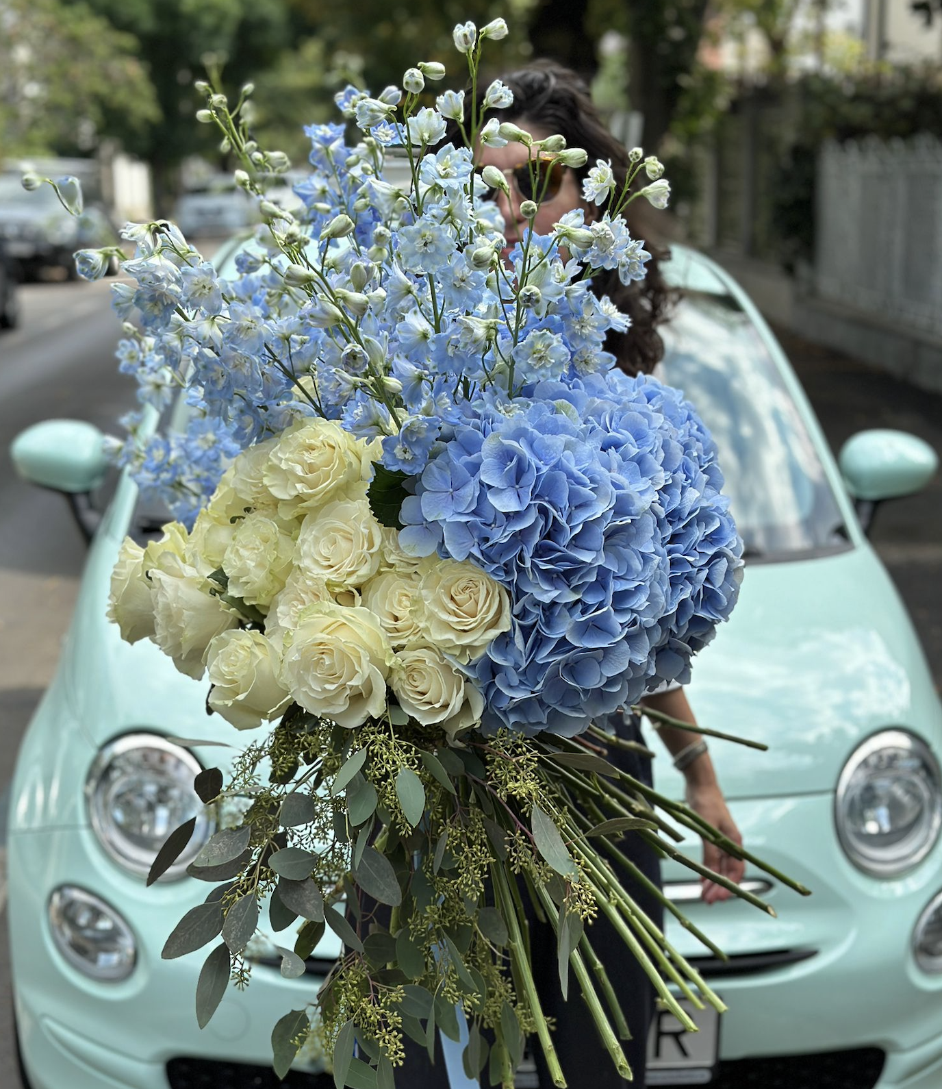 Buchet de flori Blue Sky