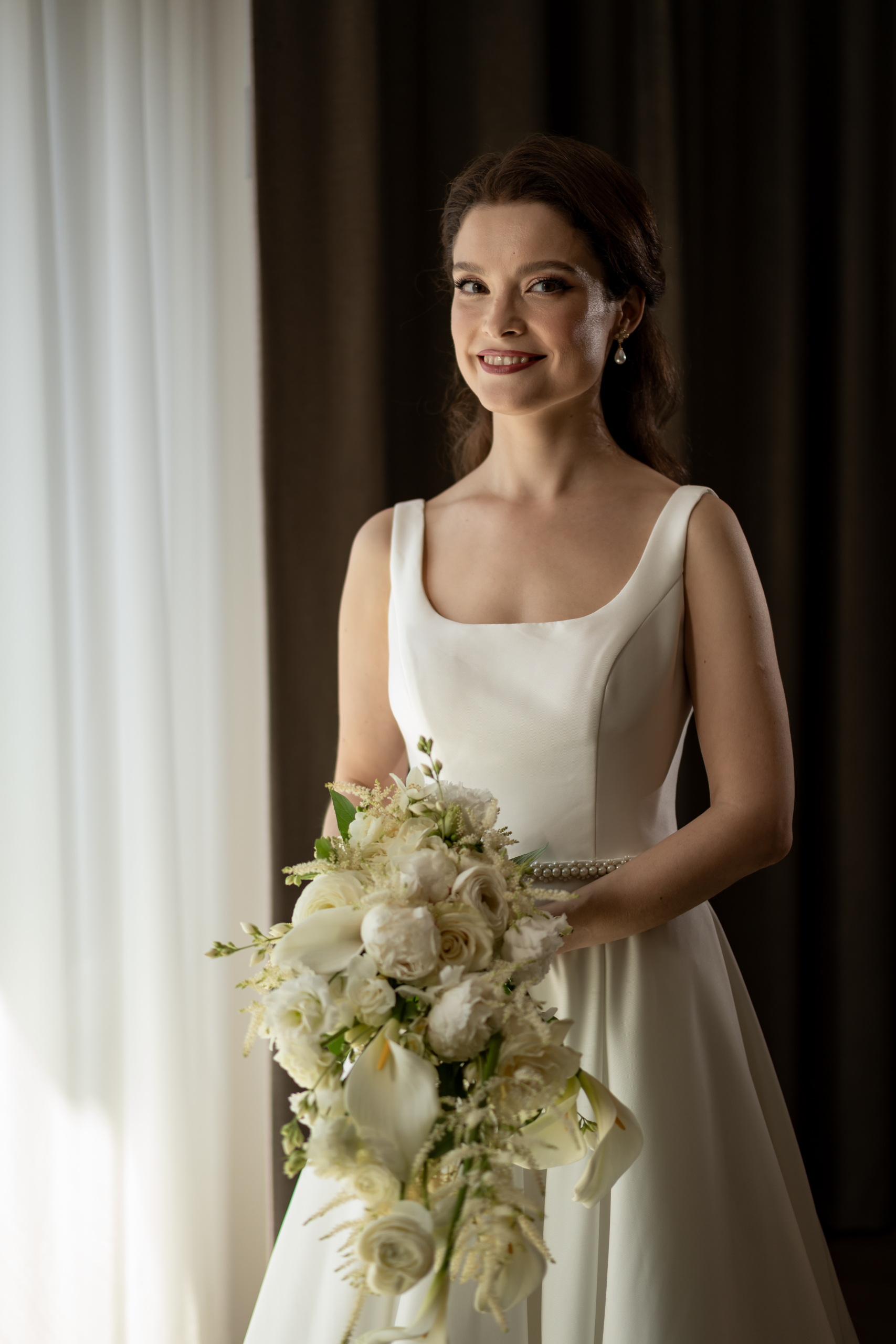 Buchet de mireasă Ivory Cascade